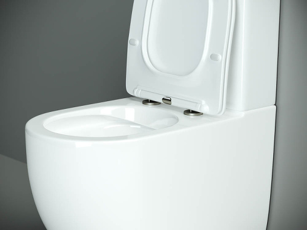Унитаз компакт безободковый Ceramica Nova Metropol CN4001-B с сиденьем микролифт фото