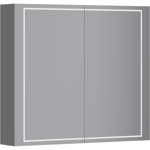 Зеркальный шкаф с подсветкой Aqwella Simplex SLX0408 80 см фото
