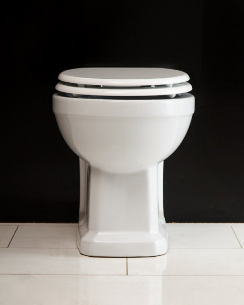 Чаша приставного унитаза BelBagno Trevi BB135CBL фото