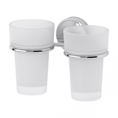 Стакан для зубных щеток двойной FBS Luxia LUX 007 фото