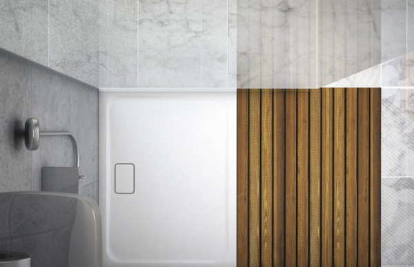 Встраиваемый поддон Cezares Titan TRAY-TITAN-AH-120/90-25-W фото