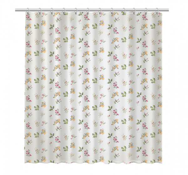 Текстильная шторка для ванны Fixsen Design Flora FX-1507 фото