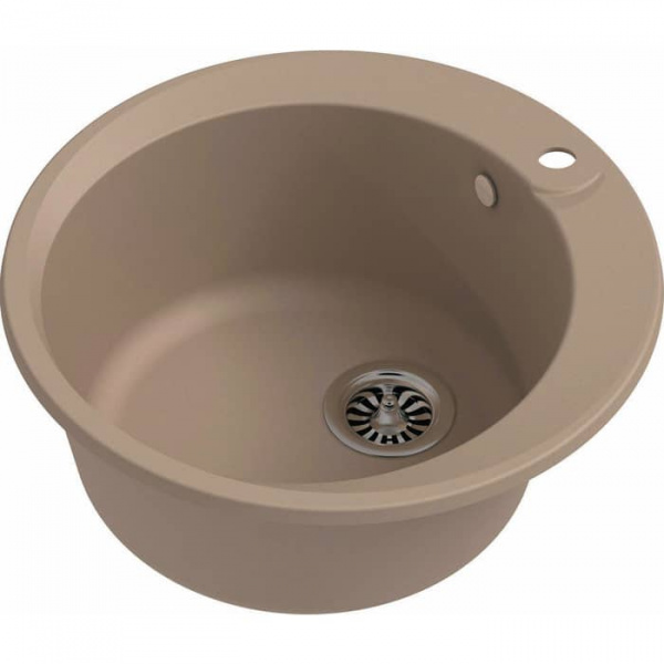 Мойка кухонная Ewigstein Rund R- 45 крем фото