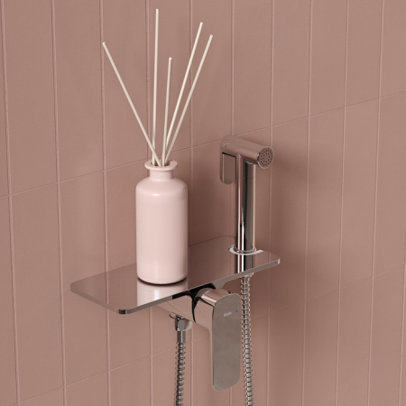 Гигиенический душ со смесителем Iddis Axes AXESBSHi08 хром фото