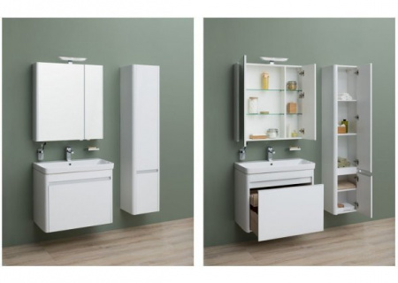 Тумба с раковиной Aquanet Вилора 80 00212583 фото