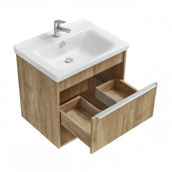 Тумба под раковину Акватон Хоуп 60 1A287201HP6C0 орех фото