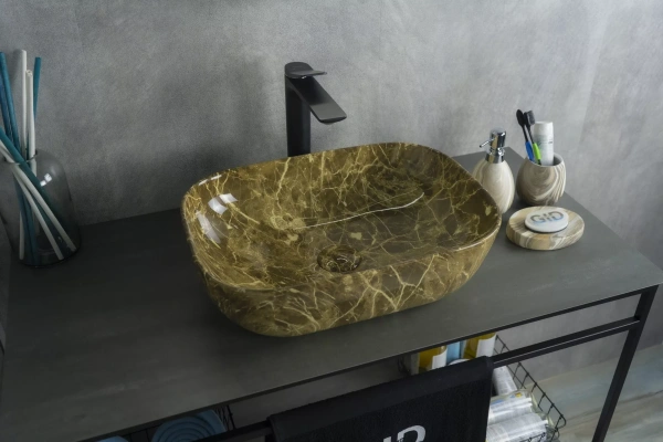 Накладная раковина GID MNC178 43,5х32,5 фото