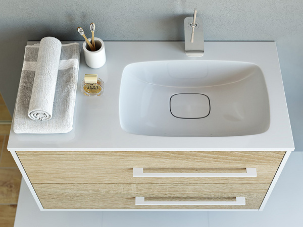 Тумба с раковиной Aqwella 5 Stars Miami 90 Mai.01.09/R фото