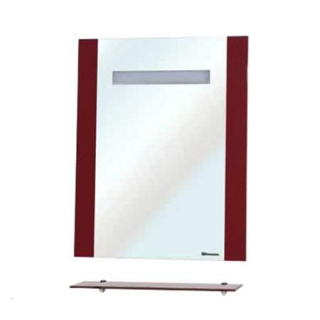 Зеркало с подсветкой Bellezza Берта-60 красное фото