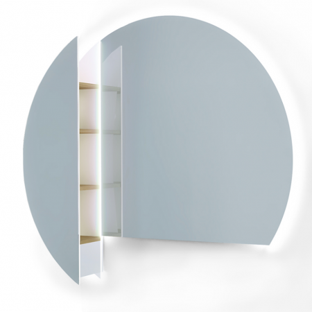 Зеркало-шкаф Jorno Solis Sol.02.141/W фото