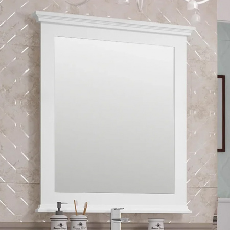 Зеркало Opadiris Палермо 75 Z0000008553 белое фото