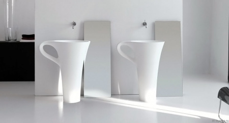 Раковина напольная Artceram Cup OSL004 01 00 bi фото