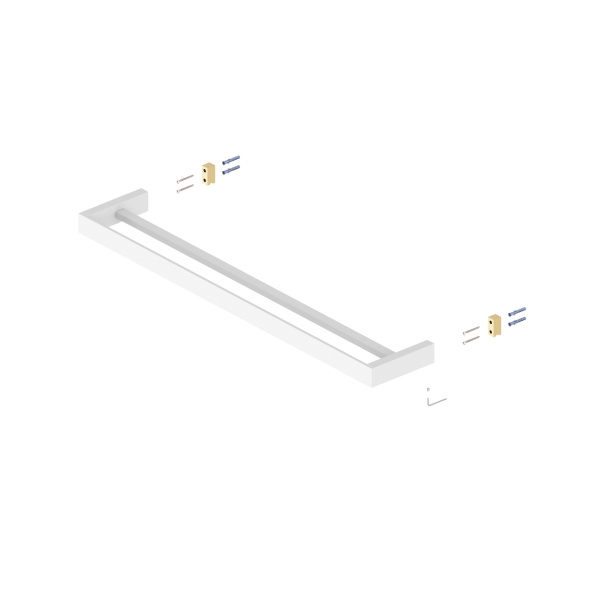 Полотенцедержатель двойной Timo Petruma 15256/13 Никель фото