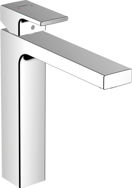 Высокий смеситель для раковины Hansgrohe Vernis Shape 71591000 хром фото
