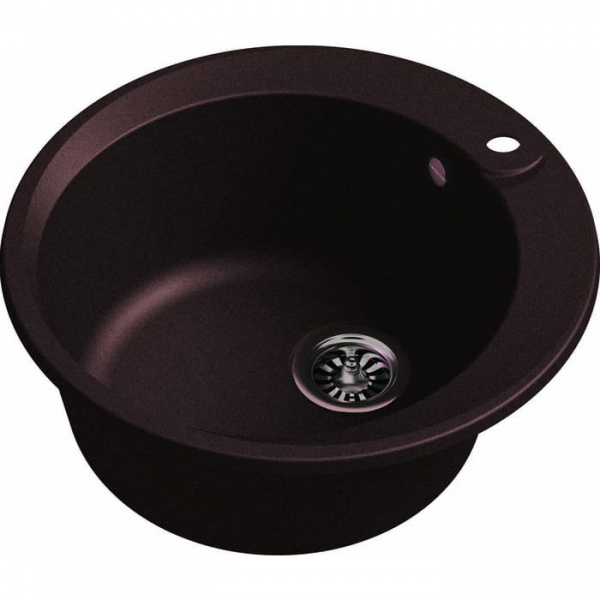 Мойка кухонная Ewigstein Rund R- 45 шоколад фото