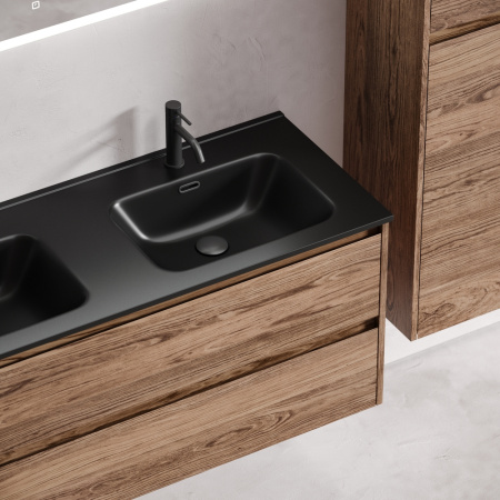 Тумба под раковину Sancos Libra LB120-2ECH дуб чарльстон фото