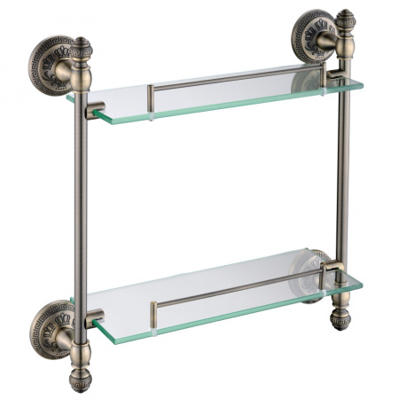 Полка двойная стеклянная Oute TG2100 TG2111-2 фото