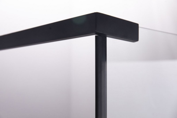 Душевой уголок Esbano ESUGD7190B 100x80 черный матовый фото