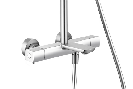 Душевая система с термостатом Kaiser Cube 01382 фото