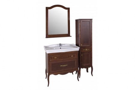 Зеркало ASB Woodline Модерн 85 11232 орех фото