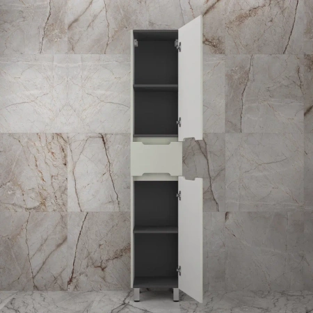 Шкаф-пенал напольный Style Line Матис 36 ЛС-00002440 олива фото