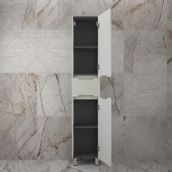 Шкаф-пенал напольный Style Line Матис 36 ЛС-00002440 олива фото