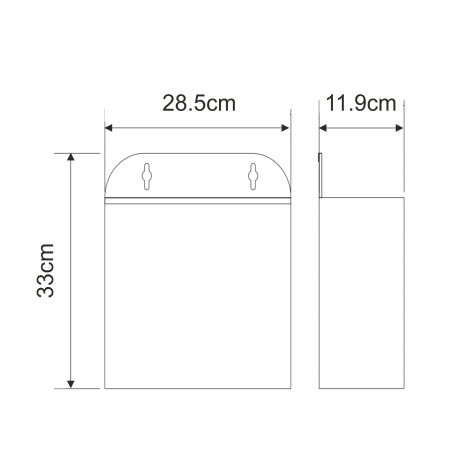 Ведро для мусора WasserKRAFT K-10611 фото
