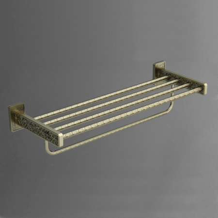 Полка для полотенец Art&Max Gotico AM-E-4822AQ бронза фото