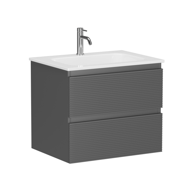 Тумба под раковину Sancos Folk FL60GS Grey soft фото