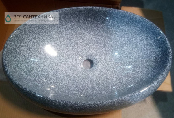 Накладная раковина CeramaLux MNC 170 59х40 фото