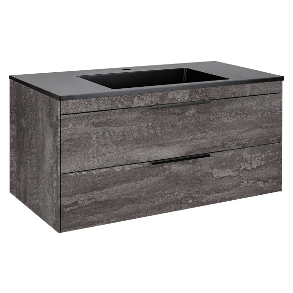 Тумба под раковину Vincea Chiara 2D VMC-2C2100GS G.Stone 100 см фото