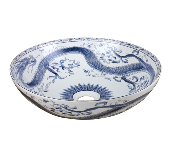 Накладная раковина Bronze de Luxe Dynasty 4008 40x40 фото