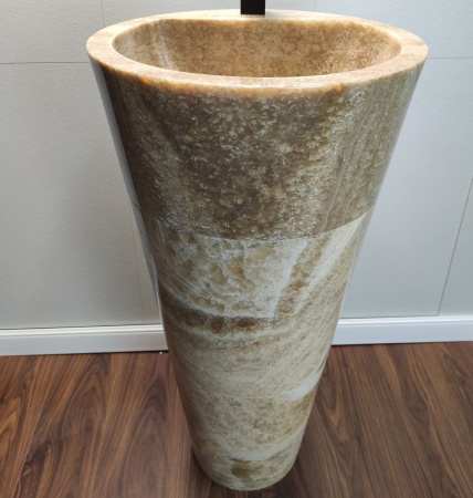 Раковина напольная из оникса Sunset ON-01347 (45*45*90) фото