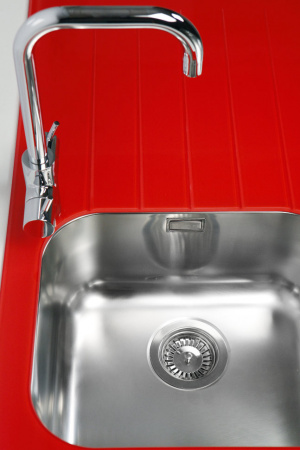 Мойка для кухни Alveus Glassix 10 Красный фото