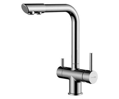 Смеситель для кухни под фильтр WasserKRAFT A8317 хромоникель фото