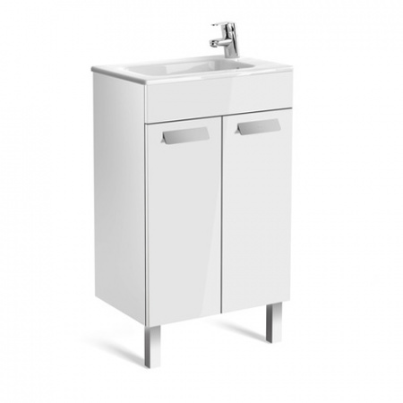 Тумба с раковиной Roca Debba ZRU9302710 50 см белый фото