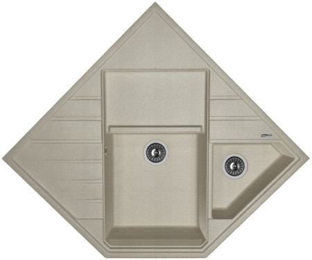 Кухонная мойка БОМБЕИ1/2 Florentina 20.375.J0900 грей фото