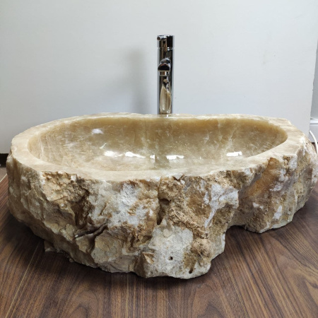 Накладная раковина из оникса Erozy BL EO-01359 (67*46*15) фото