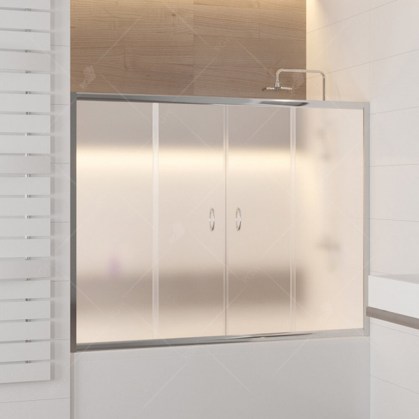 Шторка на ванну раздвижная RGW Screens SC-61 01116115-21 150 см матовое стекло фото