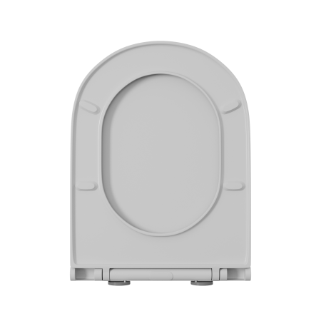 Безободковый подвесной унитаз D&K Venice DT1026016 с сиденьем микролифт фото