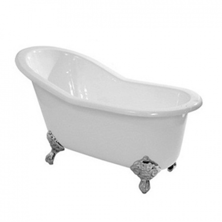 Чугунная ванна Magliezza Gracia Cr 170x76 на ножках фото