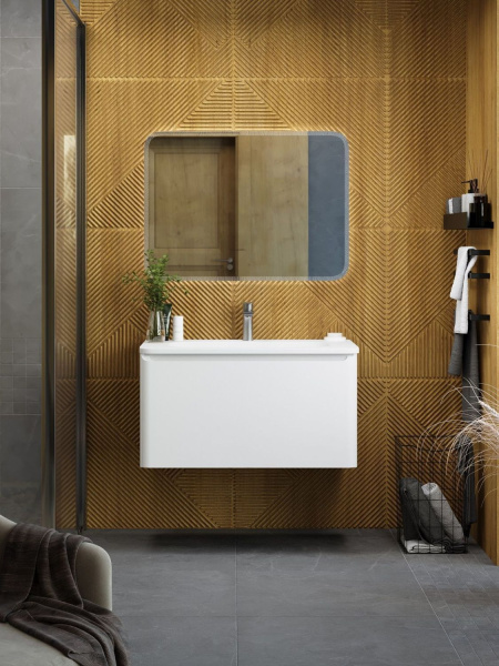 Тумба под раковину Art&Max Sanremo AM-Sanremo-800-1C-SO-BL фото