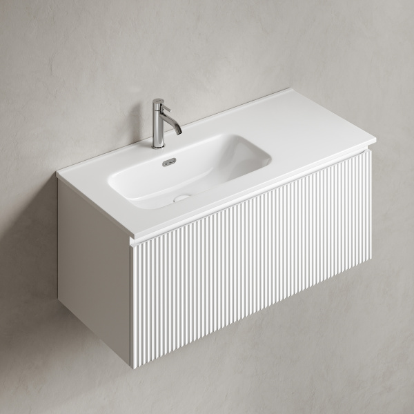 Тумба под раковину Sancos Snob R 1.0 SNR1.0100LW Bianco фото