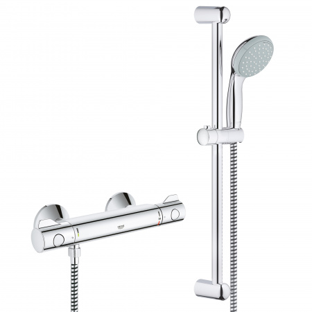 Душевой набор с термостатом Grohe Grohtherm 800 34565000 60 см фото