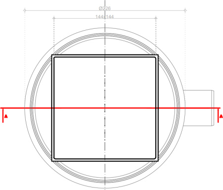 Душевой трап Pestan Confluo Standard Ceramic 1 фото
