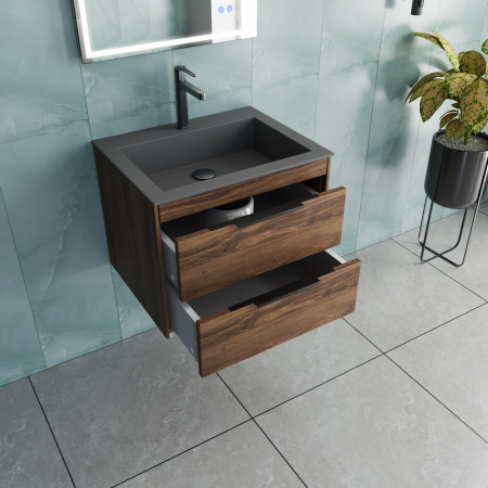 Тумба под раковину Vincea Chiara 2D VMC-2C2600CO C.Oak фото
