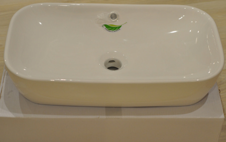 Накладная раковина CeramaLux N 9217 61х34 фото