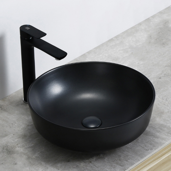 Накладная раковина Mira MR-3535MB 35х35 фото