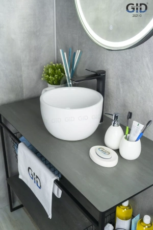 Накладная раковина Gid 9055 40x30 фото