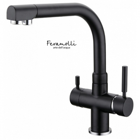 Смеситель для кухни кухни с фильтром для воды Feramolli BL508 фото